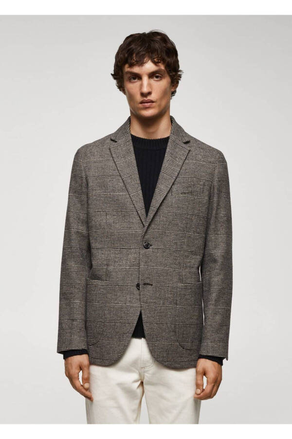 Naqshli ingichka jun jun blazer - 1