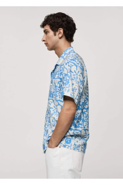 Naqshli, Kengaytirilgan, Oddiy Kesilgan Ko'ylak - 5