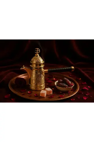 Naqshli mis Mırra choyxona 18 SM - 1