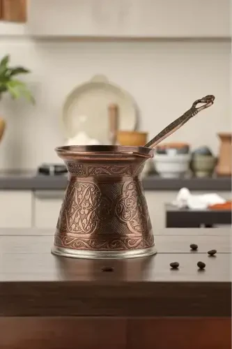 Naqshli quyma Choynak 4 kishilik - Magnit pechlarga mos - 4