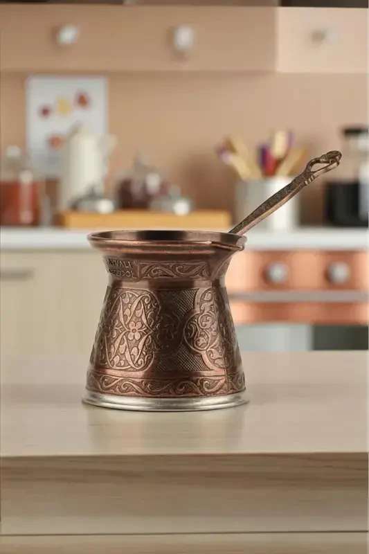 Naqshli quyma Choynak 4 kishilik - Magnit pechlarga mos - 5