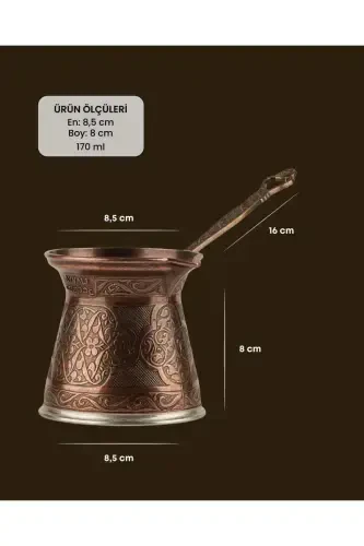 Naqshli quyma Choynak 4 kishilik - Magnit pechlarga mos - 8