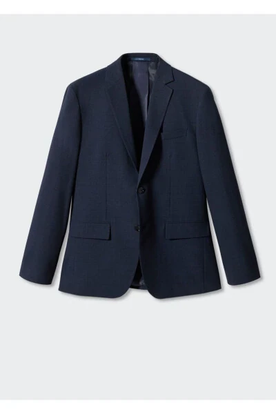 Naqshli tor naqshli blazer koʻylagi - 3