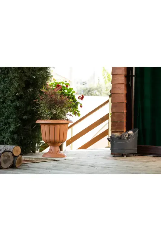 NARCISSUS POT NO 1 9.8 LT.-OFF WHITE - 3