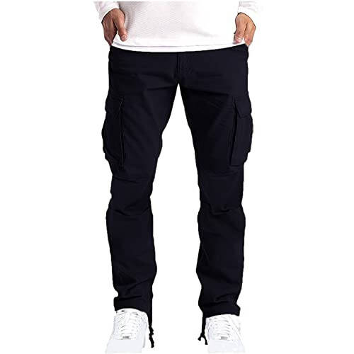 Narveanno Men's Cargo Pants Trendy Athletic Pants Casual Hiking Jogger Pants Lightweight Outdoor Working Pants - 1