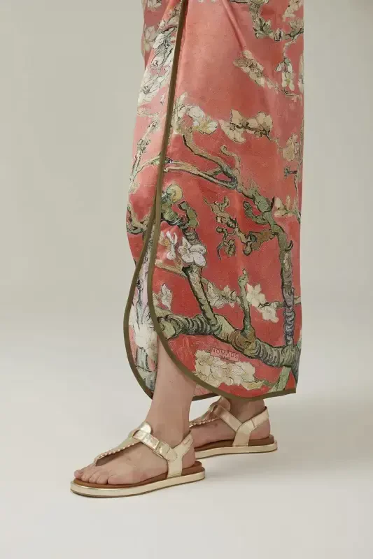 Настоящая кожа, коричневый цвет, на щиколотке, женские летние сандалии. - 7