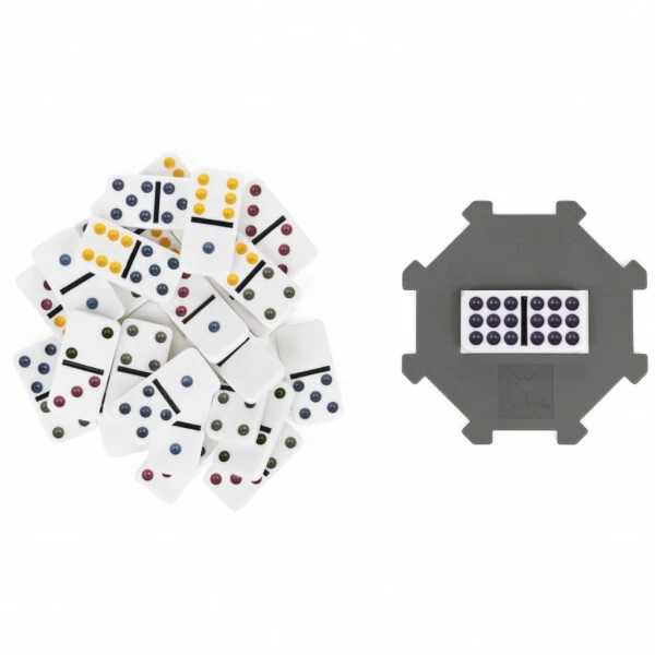 Настольная игра домино «Double Nine» от Spin Master Games в жестяной коробке. Для детей от 8 лет. - 4