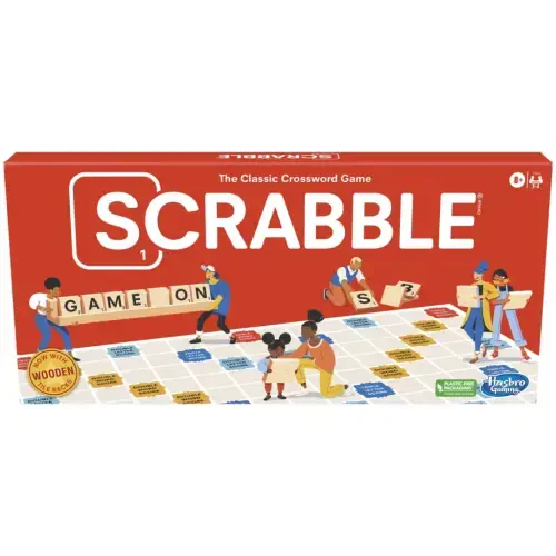 Настольная игра Scrabble, увлекательная семейная игра для 2-4 игроков. - 1