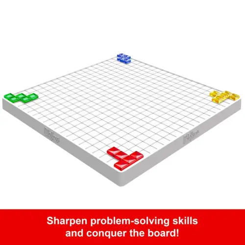 Настольная стратегическая игра Blokus, семейная игра для детей и взрослых с красочными фишками и всего одним правилом. - 5