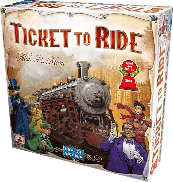 Настольная стратегическая игра Ticket to Ride для возраста 8+, от Asmodee - DAYS OF WONDER
