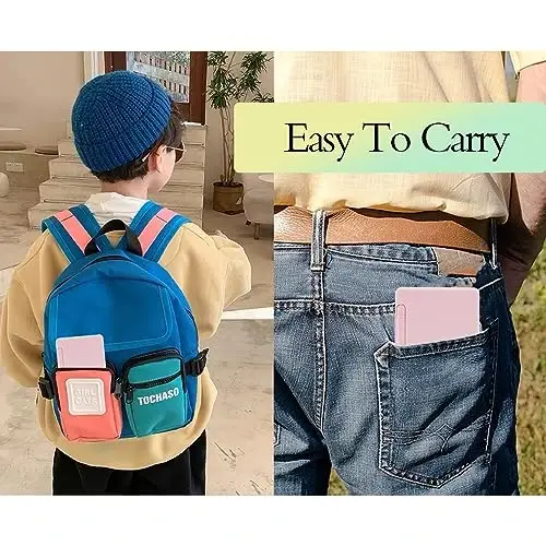 Настольный калькулятор, настольный небольшой калькулятор с пишущим блокнотом, базовый 4-функциональный калькулятор с большими кнопками, школьные принадлежности для детей, учащихся средних и старших классов (розовый) - 5