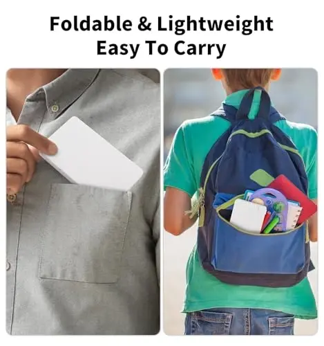 Настольный портативный базовый калькулятор с блокнотом и стилусом, 12-разрядный большой дисплей, многофункциональный для офиса, школы, дома и основных финансовых расчетов (белый) - 6