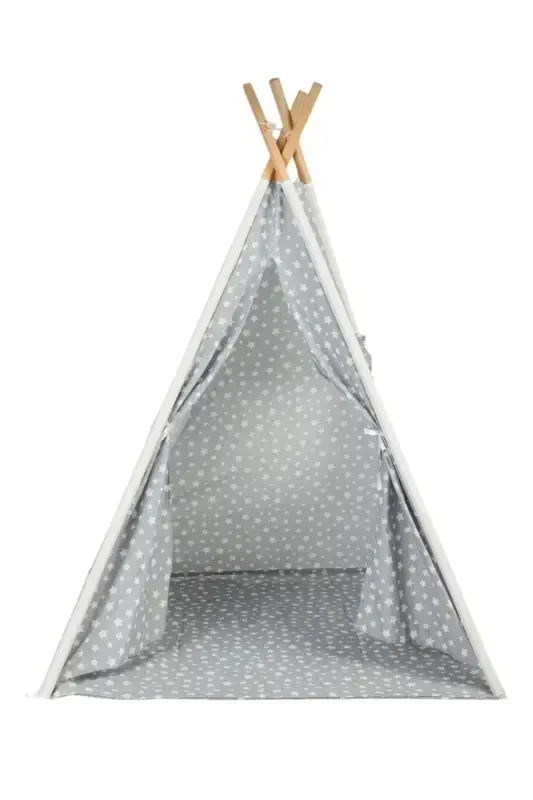 Native American Children's Play Tent House (Bottom Mat Width 75 Cm)-OWL - BIBEBE