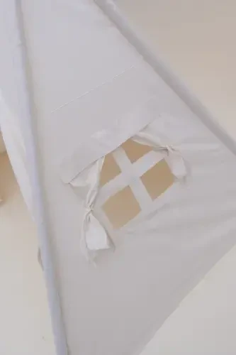 - Native American Play Tent + Play Mat (Playhouse + Play Mat) GRIZZLY BEAR-CINNAMON - 8