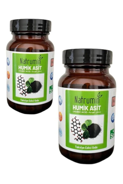 Natrumin Humic Acid (60 Capsules) 2 Pack - 8