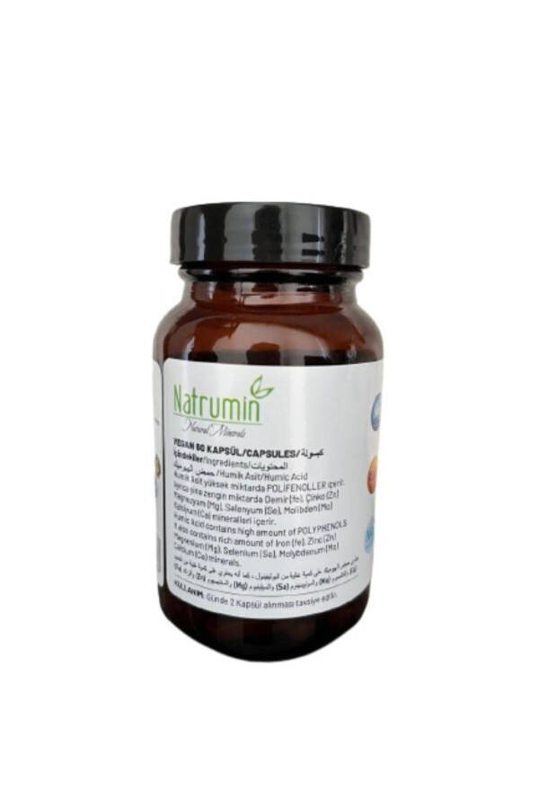 Natrumin Humic Acid (60 Capsules) 2 Pack - 9