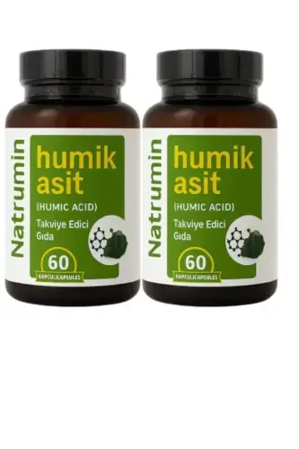 Natrumin Humic Acid (60 Capsules) 2 Pack - 1