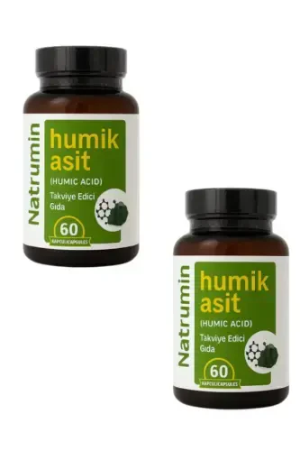 Natrumin Humic Acid (60 Capsules) 2 Pack - NATRUMİN NATURAL MİNERALS (1)