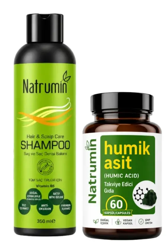 NATRUMİN HUMİK ŞAMPUAN SET - NATRUMİN NATURAL MİNERALS