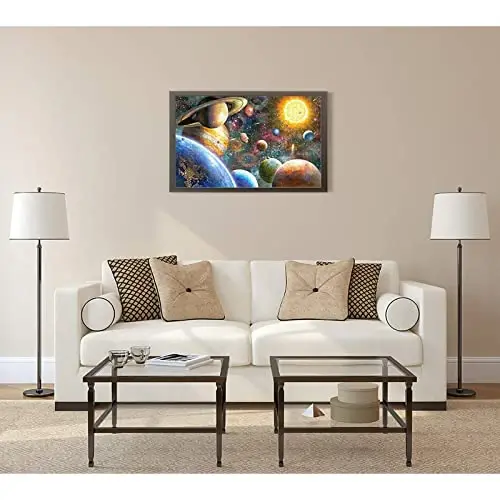 Nattork Jigsaw Puzzle Kattalar Yoshlar Oila Kosmik Sayohatchi Quyosh Tizimi Puzzle Bo'laklari Bir-biriga Mukammal Mos Keladi - 4