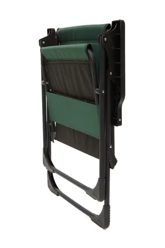 Natura 2 Adet Kamp Sandalyesi Katlanır Piknik Sandalye Dikdörtgen Bardaklıklı Yeşil-Yeşil - 6