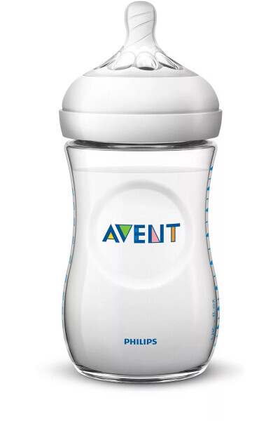 Natural Biberon 260 ml 1 Oylik - Shishadan emas. - Scf033/17 - PHILIPS AVENT