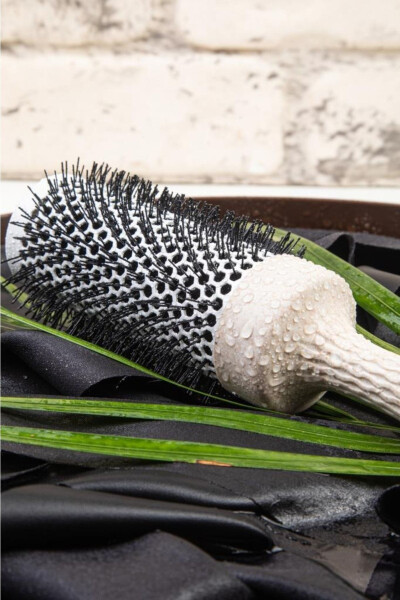 Natural Ceramic Thermal Crimped Hairdryer Brush 44mm - 6