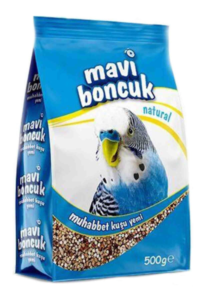 Natural Kabuklu Muhabbet Kuşu Yemi muhabbet kuş yem protein mineral 500gr - 2