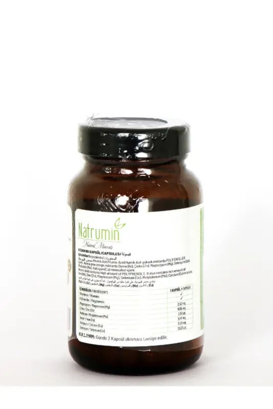 Natural Minerals Humic Acid (60 Capsules) - 2