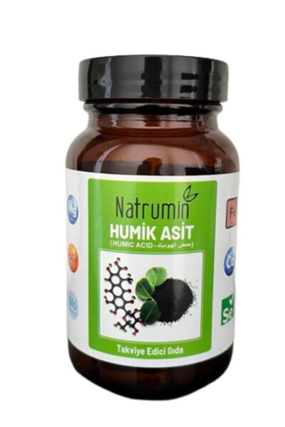 Natural Minerals Humic Acid (60 Capsules) - 1