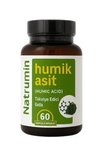 Natural Minerals Humic Acid (60 Capsules) - 1