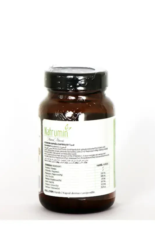 Natural Minerals Humic Acid (60 Capsules) - 2