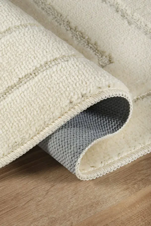 Natural Non-Slip Bath Mat Set Long-lasting Soft Textured Water Absorbent Washable Set 50x80-50x40 - 3