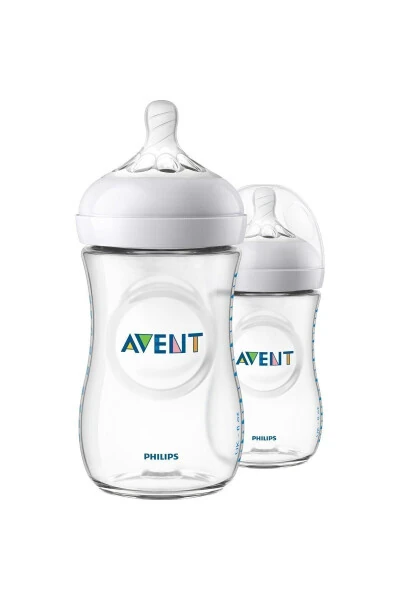 Natural Pp Bottle 260ml 2 Pack Scf033/27 - PHILIPS AVENT