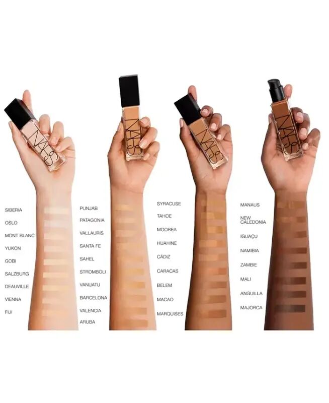 Natural Radiant Longwear Foundation, 1 oz. - Caracas (MD3.3 - Medium-deep to deep with neutral undertones) - 6