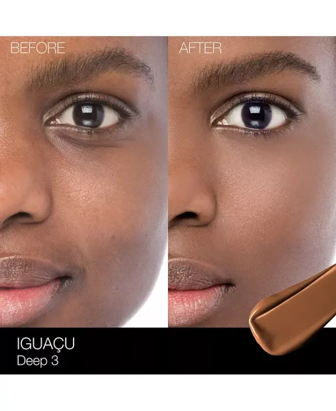 Natural Radiant Longwear Foundation, 1 oz. - Iguacu (D3 - Deep with neutral undertones, and an olive tone) - 3