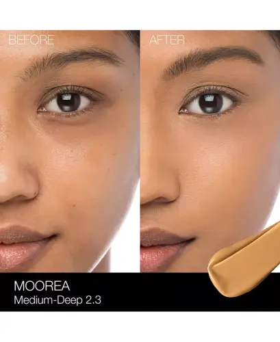 Natural Radiant Longwear Foundation, 1 oz.-Moorea (MD2.3 - Medium-deep with warm undertones) - 3