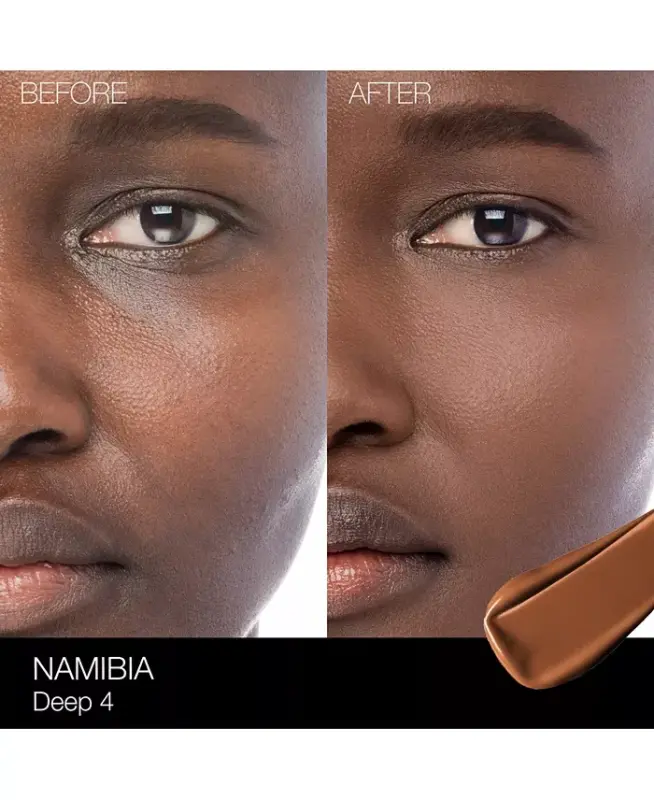 Natural Radiant Longwear Foundation, 1 oz.-Namibia (D4 - Deep with warm undertones, and a red tone) - 3