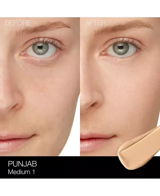 Natural Radiant Longwear Foundation, 1 oz. - Punjab (M1 - Medium with warm undertones, and a golden tone) - 3