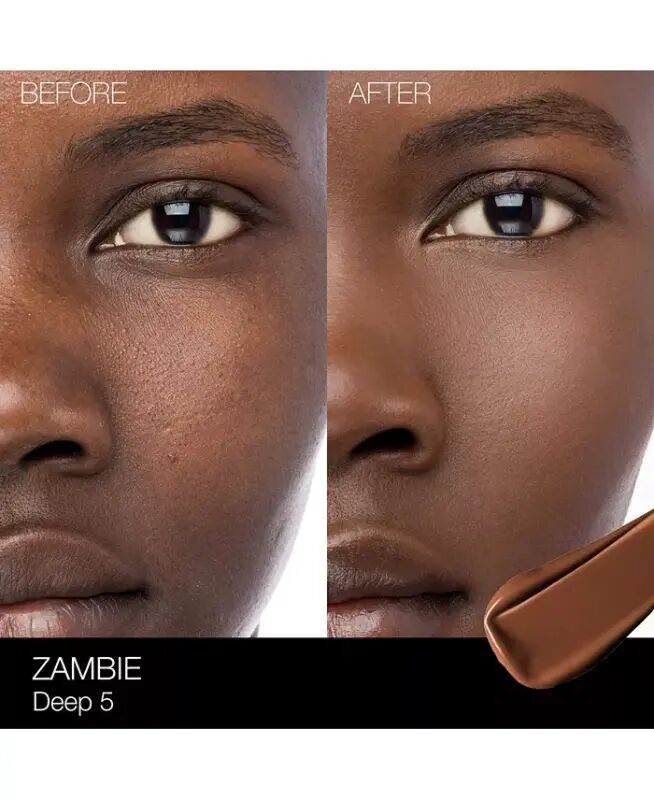 Natural Radiant Longwear Foundation, 1 oz. - Zambie (D5 - Deep with warm undertones) - 3