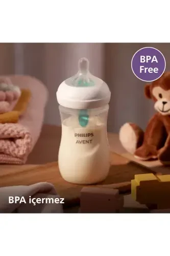 Natural Response Pp Anti-colic Baby Bottle 260 ml 1 Month Scy673/01 - 4