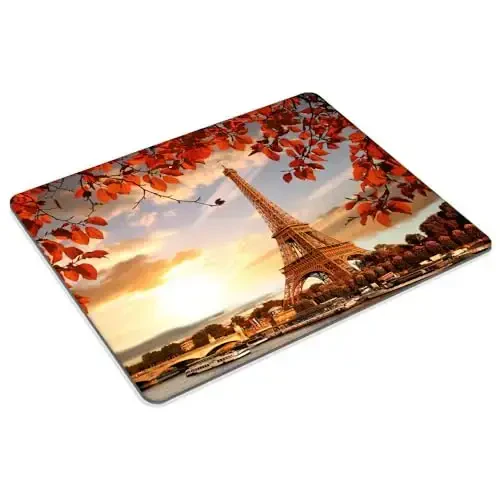 Natural Scenery of Paris Sichqoncha yostig'i Moslashtirilgan sichqoncha yostig'i Kompyuterlar uchun sirpanmaydigan kauchuk taglik Sichqoncha yostiqchalari Noutbuk Ofis stoli Aksessuarlari Sichqoncha yostig'i - GOODSPROUT (1)