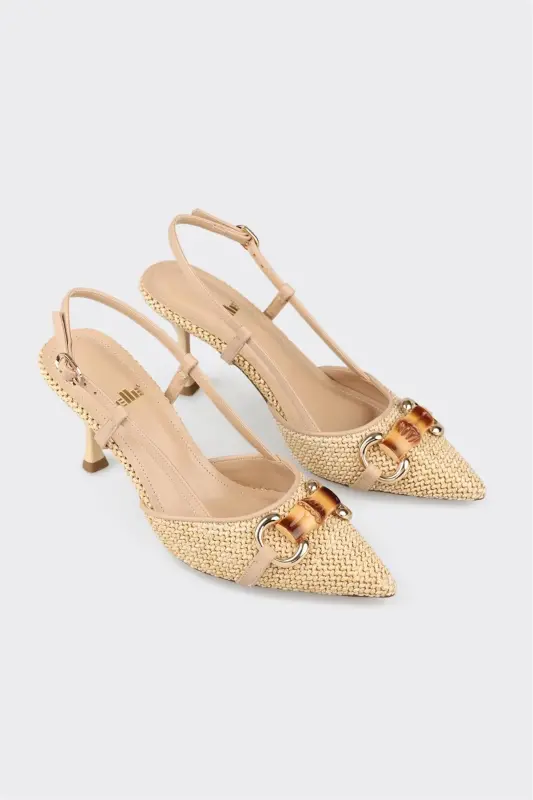 Natural Women's High Heels - 2