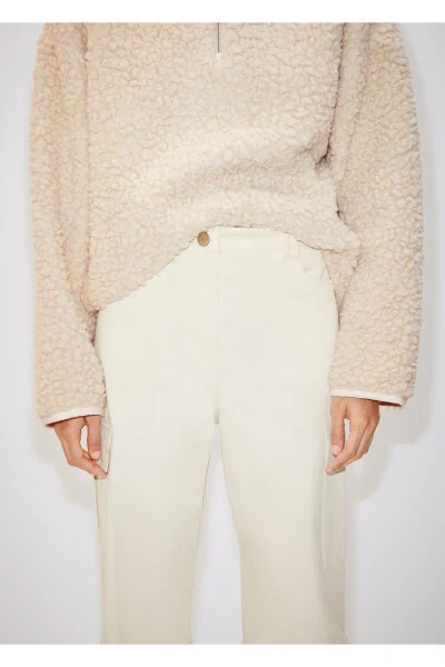 Natural Women's Trousers 57084435 - 2