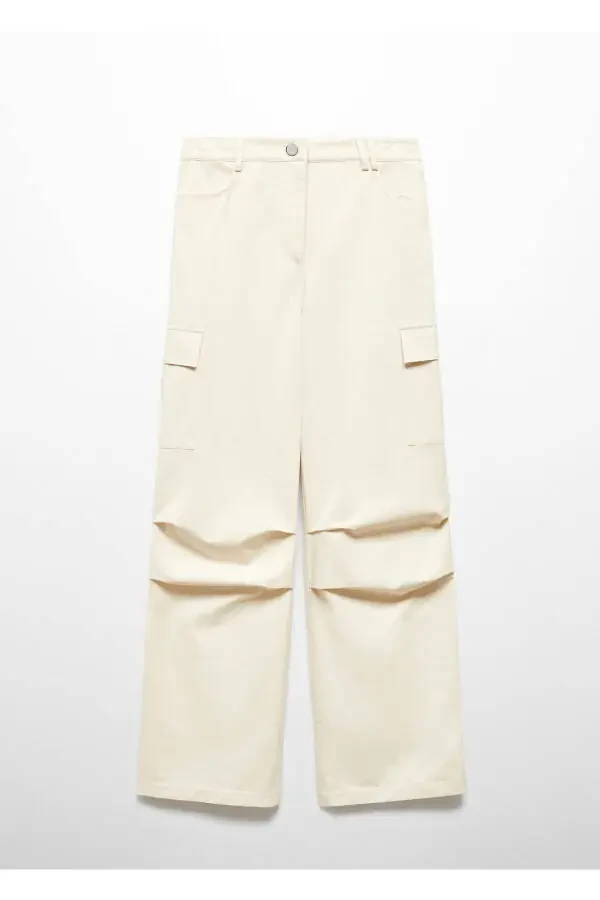 Natural Women's Trousers 57084435 - 3