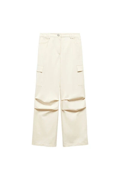 Natural Women's Trousers 57084435 - 4