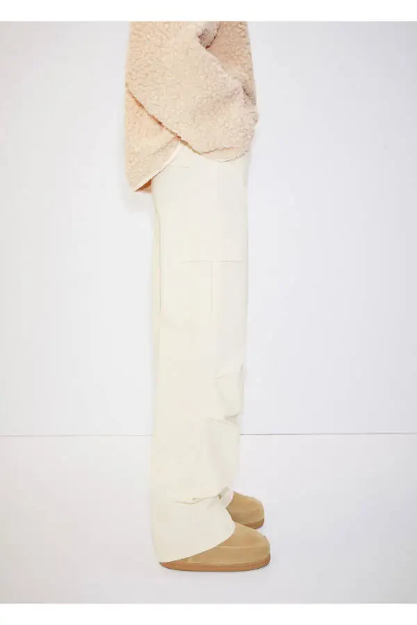 Natural Women's Trousers 57084435 - 5