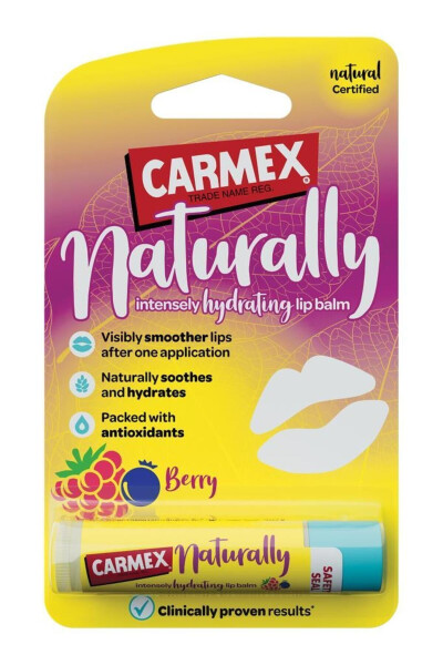 Naturally Stick Lip Balm Berry 4.25 g - CARMEX