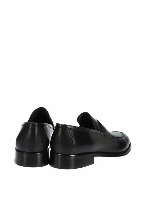 Натуральная Кожа Темно-Серый Мужской Лофер 120130005519 - 3