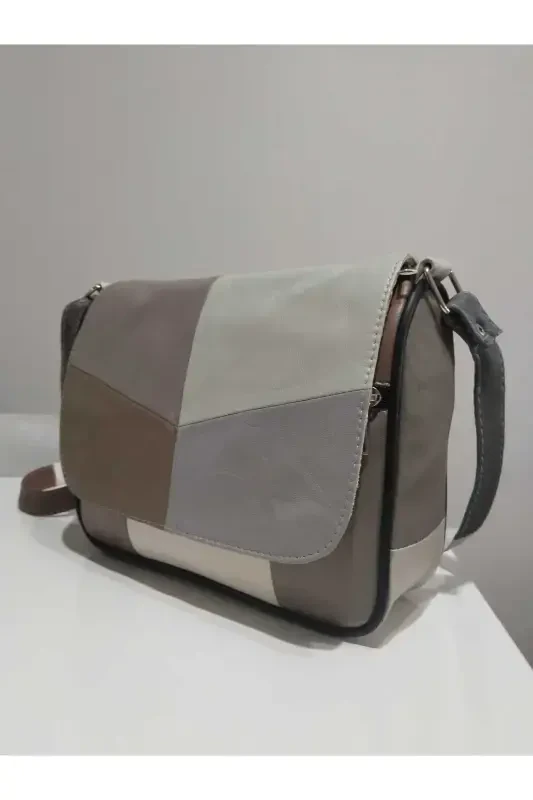 НАТУРАЛЬНАЯ КОЖАНАЯ ЖЕНСКАЯ СУМКА (25CM X 20CM)-ЛЕТНИЕ СМЕШАННЫЕ ЦВЕТА 6 - 3